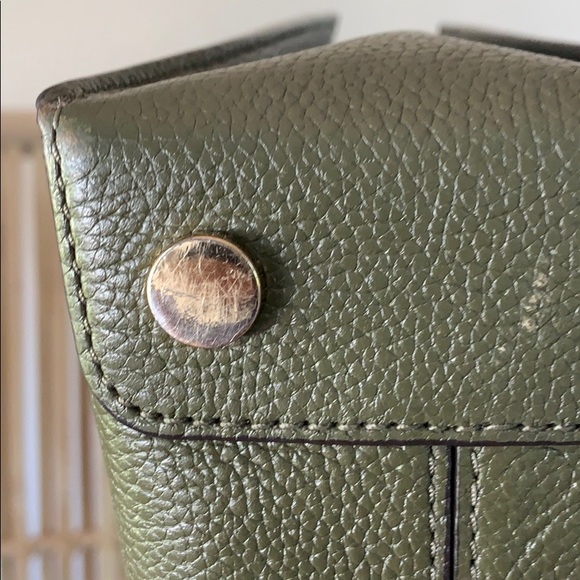Olive Green Michael Kors Mercer Crossbody - Picture 6 of 8